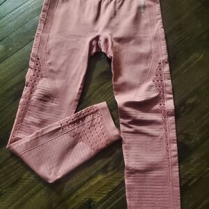 Gymshark Detail Leggings in Pink
